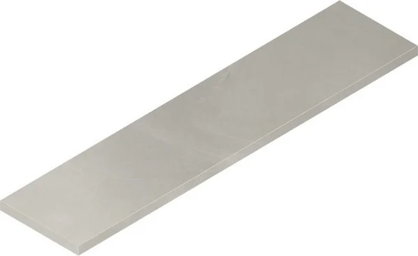 Керамогранит Italon Континуум Сильвер Ступень угловая левая 33х120 (Натуральная) в Сыктывкаре