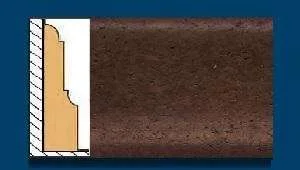 Плинтус пробковый ArtCorkDesing С 103 (Колер 14) 12х65х910 мм в Сыктывкаре