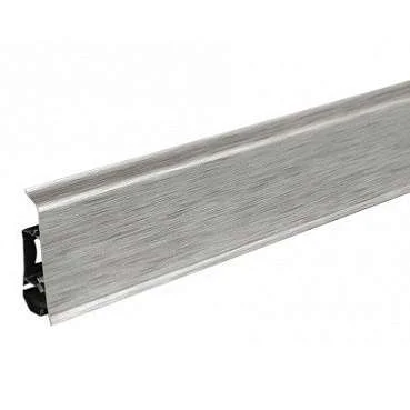 Плинтус пластиковый Arbiton INDO70 17 Алюминий 2,5 м в Сыктывкаре