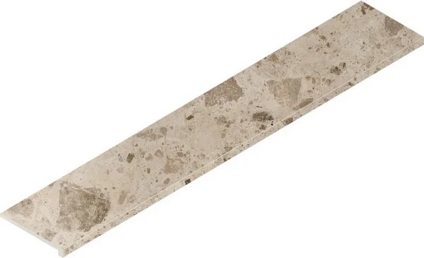 Керамогранит Italon Континуум Стоун Беж Ступень угловая правая 33х160 (Натуральная) в Сыктывкаре