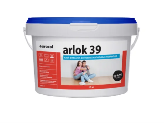 Клей Arlok 39 (10 кг) 150-200 г/м2, фиксатор против сдвигов в Сыктывкаре