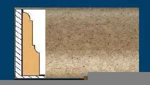 Плинтус пробковый ArtCorkDesing С 103 (Колер 5) 12х65х910 мм в Сыктывкаре