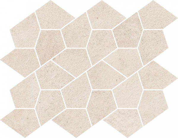 Керамогранит Italon Этернум Сноу Мозаика Калейдо 35.6х27.6 (Натуральная) в Сыктывкаре