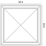 Декоративная панель Orac W123 (33.3x33.3x3.5 см) в Сыктывкаре