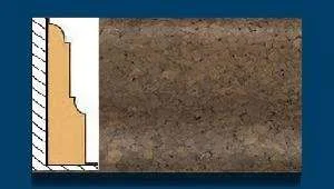 Плинтус пробковый ArtCorkDesing С 104 (Колер10) 12x40x910 мм в Сыктывкаре