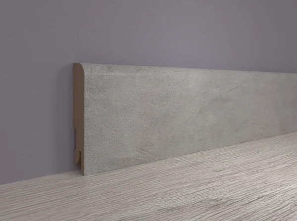 Плинтус MDF Bonkeel 24065 Бетон Лофт Натур (100х16х2400 мм) в Сыктывкаре