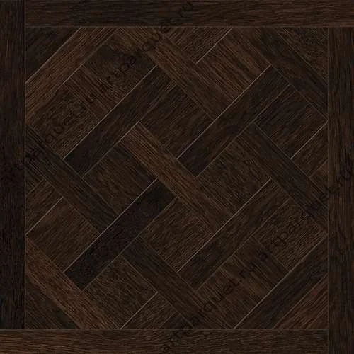 Модульный паркет Кочанелли Версаль Дуб Темный 600*600*15 мм фаска в Сыктывкаре