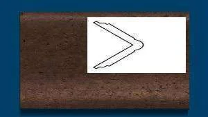 Угол пробковый наружный ArtCorkDesign С 303 Колер 14 в Сыктывкаре