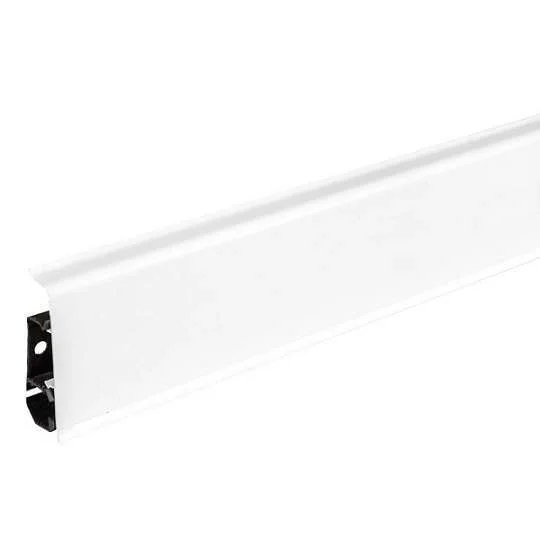 Плинтус пластиковый Arbiton INDO70 01 Белый блеск 2,5 м в Сыктывкаре