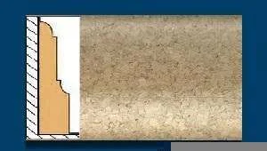 Плинтус пробковый ArtCorkDesing С 103 (Колер 4) 12х65х910 мм в Сыктывкаре