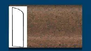 Плинтус пробковый ArtCorkDesing С 106 (Колер 11) 10х60х910 мм в Сыктывкаре