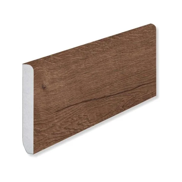 Кварцевый плинтус Fargo 81996-6 Дуб Южная Ночь градиент 80х11х2200 мм в Сыктывкаре