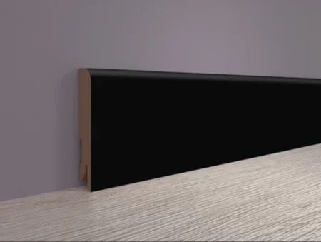 Плинтус MDF Bonkeel 24032 Чёрный Софт (100х16х2400 мм) в Сыктывкаре