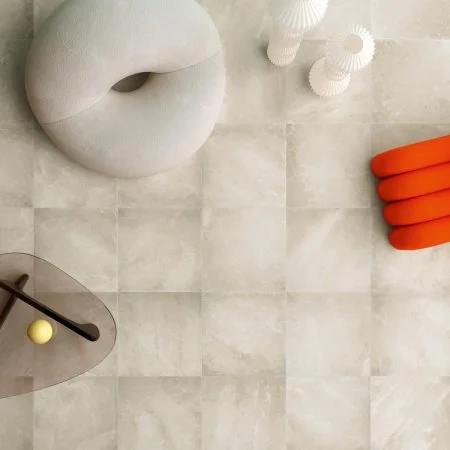 Керамогранит Coliseum Ривьера Уайт 60х60 (Натуральный и Реттифицированный) в Сыктывкаре