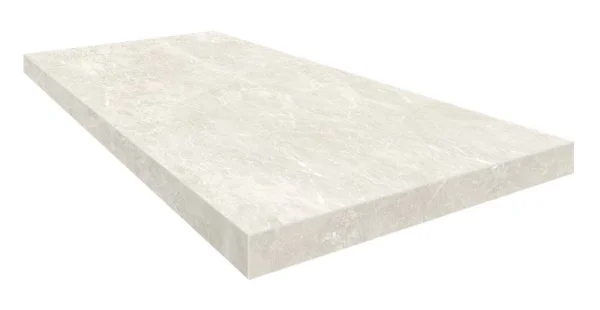 Керамогранит Coliseum Да Винчи Уайт Ступень угловая правая (Натуральный, 33х60) в Сыктывкаре