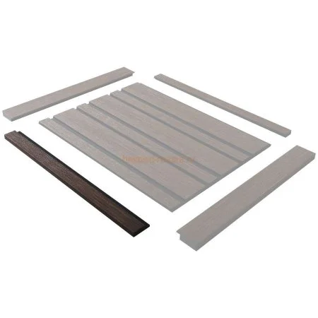 Финишный молдинг LF124A BR396K правый декорированный (42х12х2700мм) в Сыктывкаре