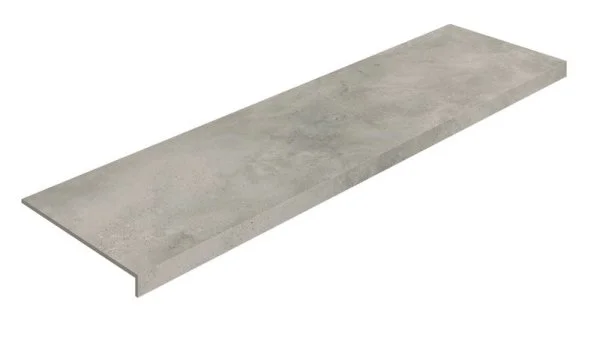Керамогранит Coliseum Монца Грэй Ступень фронтальная (Натуральный, 33х120) в Сыктывкаре