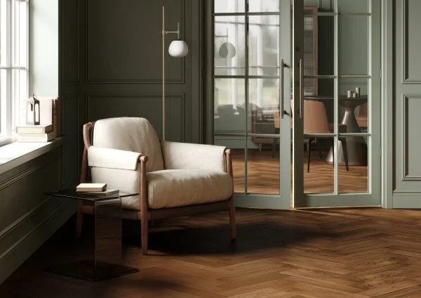 Паркетная доска Quartz Parquet Штучный паркет Орех Американский 44-400-29 в Сыктывкаре