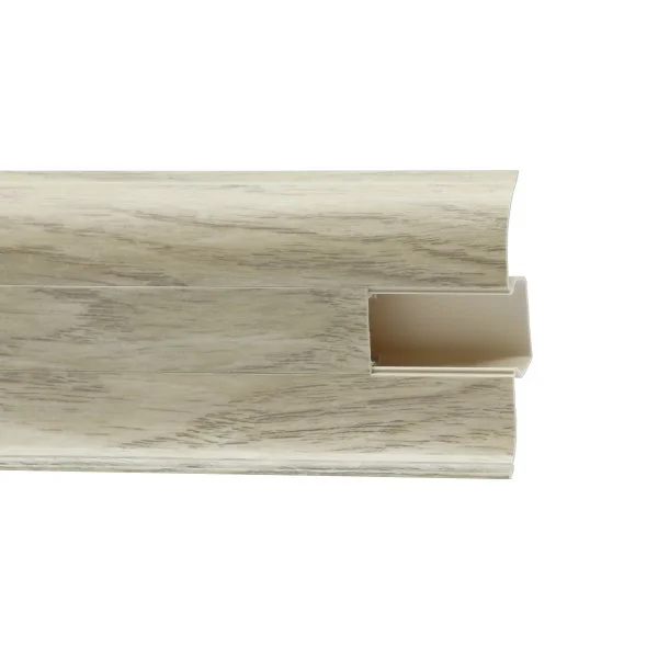 Пластиковый плинтус Royce №853 Дуб Супрема (58х22х2200мм) в Сыктывкаре