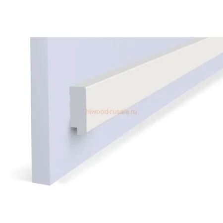 Финишный молдинг LF124B NP левый белый (31х12х2700мм) в Сыктывкаре