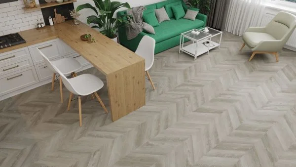 Кварц-виниловая плитка Alpine Floor Chevron Дуб Фантазия ECO 20-1 (2,5 мм. 43 класс) в Сыктывкаре