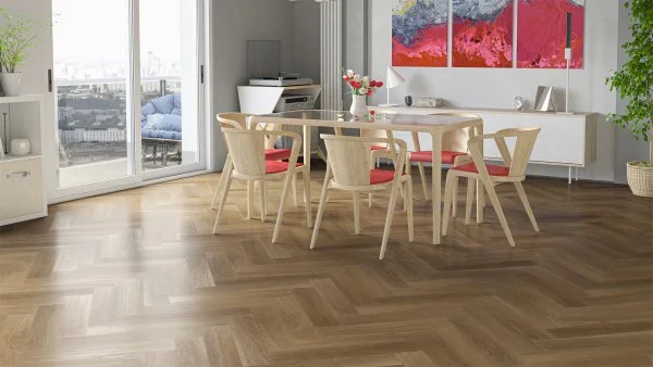 Кварц-виниловая плитка Fargo Parquet 4мм 33-63W948 Дуб Монако (Градиент) в Сыктывкаре
