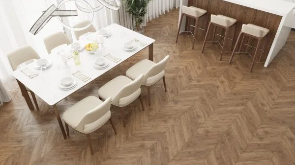 Кварц-виниловая плитка Alpine Floor Chevron Гевуина ECO 20-10 (2,5 мм. 43 класс) в Сыктывкаре