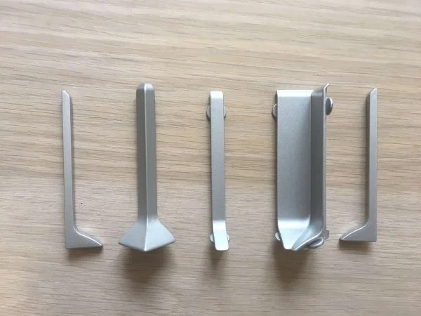 Соединитель для плинтуса ЭлитПроф Плоский 100 (Алюм) в Сыктывкаре