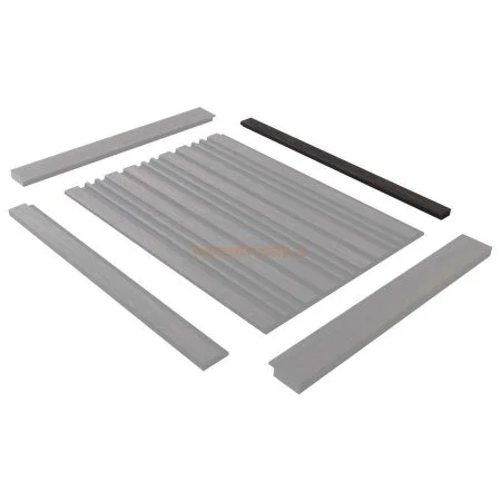 Финишный молдинг LF124B BR395K левый декорированный (31х12х2700мм) в Сыктывкаре