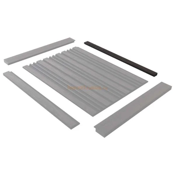 Финишный молдинг LF124B BR395K левый декорированный (31х12х2700мм) в Сыктывкаре