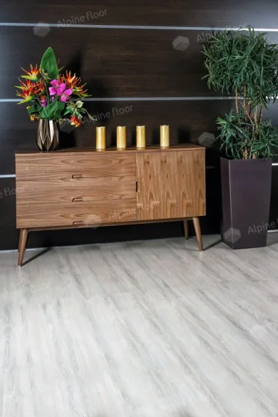 Кварц-виниловая плитка Alpine Floor Easy Line Дуб Снежный ЕСО 3-14 3 мм. 43 класс в Сыктывкаре