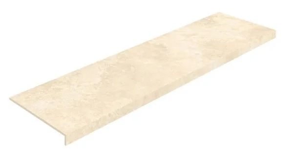 Керамогранит Coliseum Аурелия Уайт Ступень фронтальная (Натуральный, 33х120) в Сыктывкаре