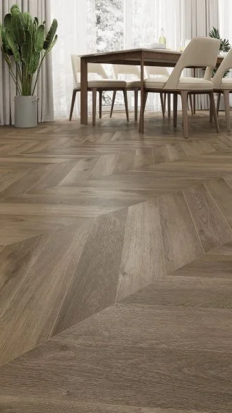 Кварц-виниловая плитка Alpine Floor Chevron Дуб Насыщенный ECO 20-4 (2,5 мм. 43 класс) в Сыктывкаре