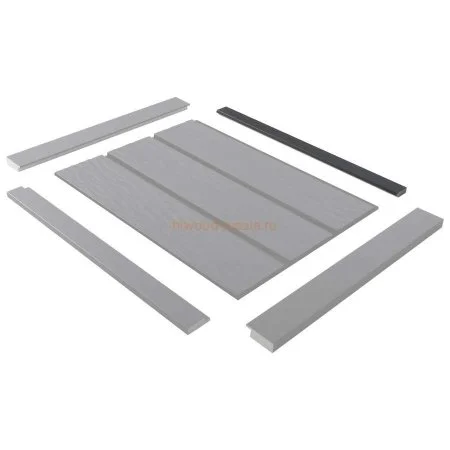 Финишный молдинг LF124B GR15K левый декорированный (31х12х2700мм) в Сыктывкаре