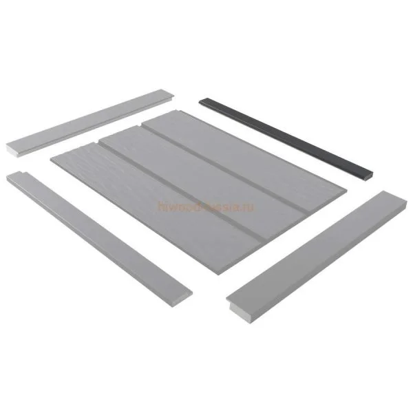 Финишный молдинг LF124B GR15K левый декорированный (31х12х2700мм) в Сыктывкаре