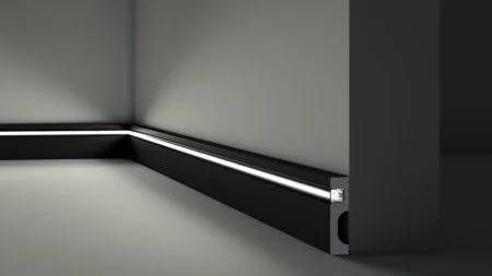 Профиль NMC Wallstyl IL11 Black (80х20х2000мм) в Сыктывкаре