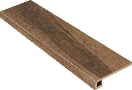 Керамогранит Italon Мезон Волнат ступень угловая левая 330*1200 в Сыктывкаре