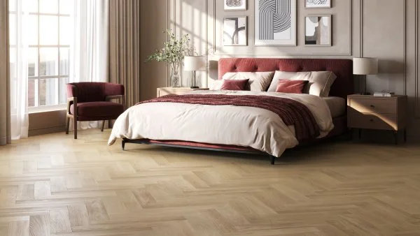 Паркетная доска Quartz Parquet Английская Ёлка Дуб Лимба 33-405 в Сыктывкаре