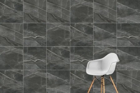 Керамогранит Vitra SityMarble Калакатта Блэк 60х60 (Лаппатированная и Реттифицированная) в Сыктывкаре