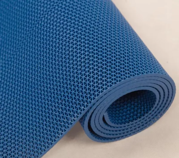 Грязезащитное рулонное покрытие ЗигЗаг Синий 4,5 мм (1,2 м) Китай в Сыктывкаре