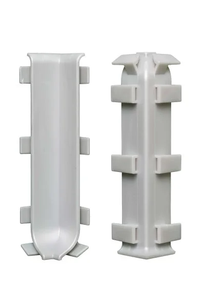 Внутренний угол Bonkeel ПЛ80 серый (ПВХ) в Сыктывкаре