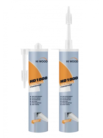 Монтажно-стыковочный клей HiWood HD1000 Белый 280 ml в Сыктывкаре