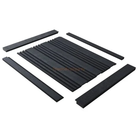 Финишный молдинг LF124A BK114K правый декорированный (42х12х2700мм) в Сыктывкаре