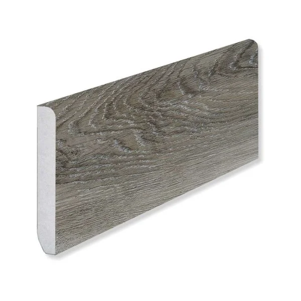 Кварцевый плинтус Fargo 366-1B Дуб Рустик Серый градиент 80х11х2200 мм в Сыктывкаре