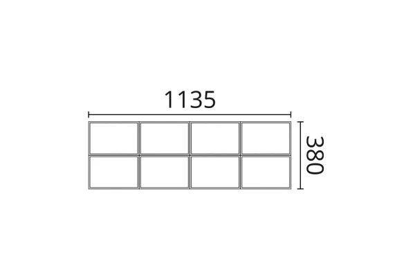 Декоративная панель NMC Arstyl Bump (113.5x38x4.3 см) в Сыктывкаре