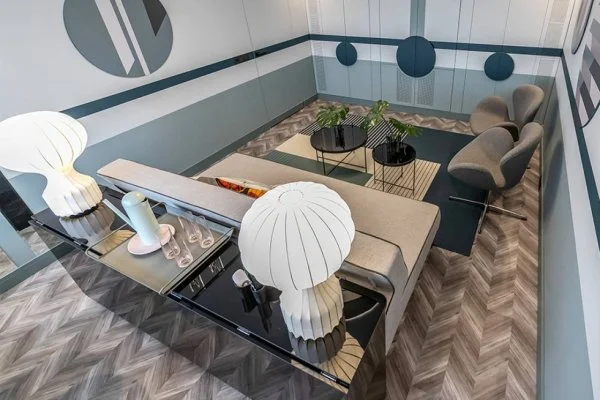 Пробковое покрытие CorkStyle Chevron Silver в Сыктывкаре