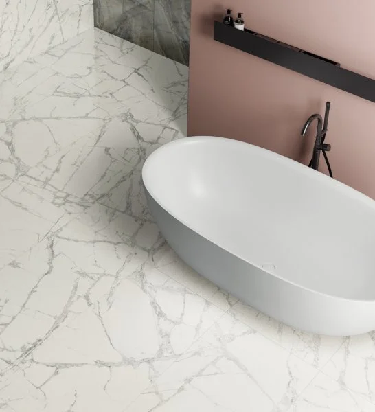 Керамогранит Italon Шарм Делюкс Инвизибл Уайт 60х120 (Паттинированная и реттифицированная) в Сыктывкаре