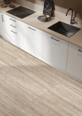 Керамогранит Vitra CityStone Травертин Линейный 60х120 (Натуральная и Реттифицированная) в Сыктывкаре