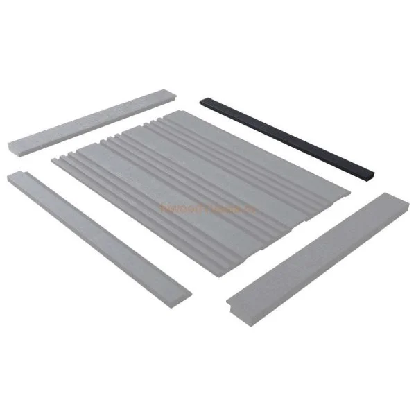 Финишный молдинг LF124B BK114K левый декорированный (31х12х2700мм) в Сыктывкаре