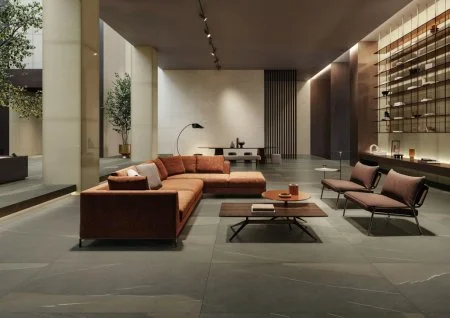 Керамогранит Italon Метрополис Аркадиа Браун 80х160 (Натуральная и Реттифицированная) в Сыктывкаре